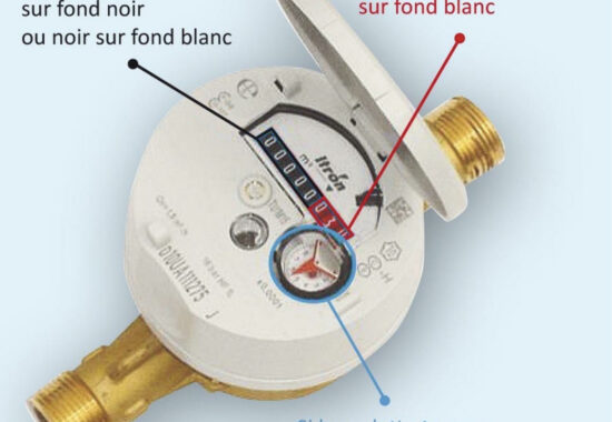 Fuites eau après compteur et consommation